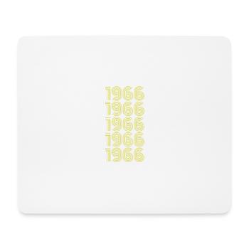 Motorcycle 1966 - Mouse Pad (horizontal) - white - Front
