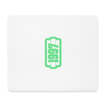 Geboren 1997 - Mousepad (Querformat) - Weiß - Vorne