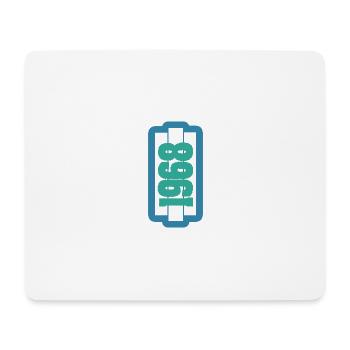 Born in 1968 - Mouse Pad (horizontal) - white - Front