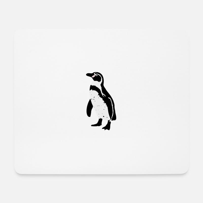 Humboldt Pinguin - Mousepad (Querformat) - Weiß