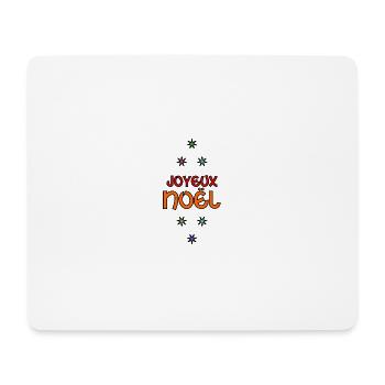 WEIHNACHTEN. FROHE WEIHNACHTEN. FROHE WEIHNACHTEN. WEIHNACHTSMANN - Mousepad (Querformat) - Weiß - Vorne
