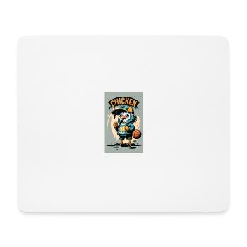 Cool Chicken - Mousepad (Querformat) - Weiß - Vorne