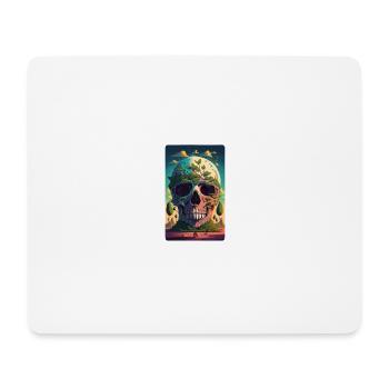 Giant Skull - Mousepad (Querformat) - Weiß - Vorne