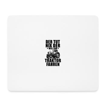 Landwirt Bauer Farmer - Mousepad (Querformat) - Weiß - Vorne