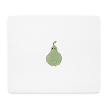 Süsse Birne für #Babys #Kinder #Erwachsene - Mousepad (Querformat) - Weiß - Vorne