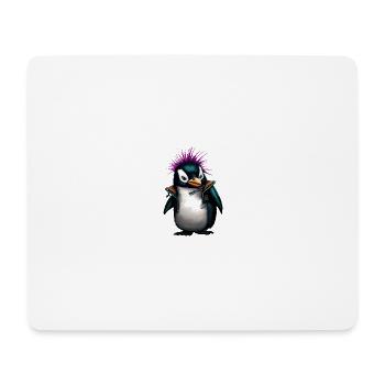 PENGUPUNKS - Mousepad (Querformat) - Weiß - Vorne