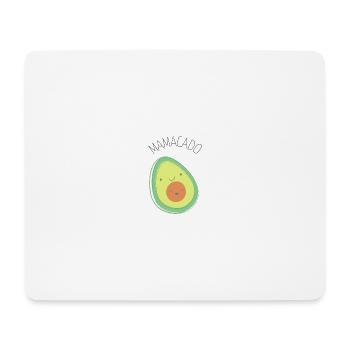 Mamacado - Mousepad (Querformat) - Weiß - Vorne