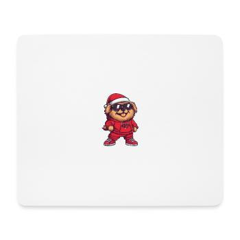 Chow Chow Dog Christmas Cool X-Mas - Mouse Pad (horizontal) - white - Front