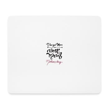 Best mom - Mouse Pad (horizontal) - white - Front