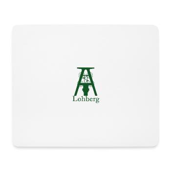 Zeche Lohberg - Mousepad (Querformat) - Weiß - Vorne