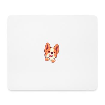 Welsh Corgi Sticker - Mousepad (Querformat) - Weiß - Vorne