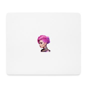 Anime - Mousepad (Querformat) - Weiß - Vorne