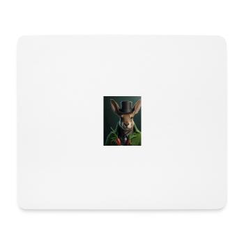 Bunny Mafia - Mouse Pad (horizontal) - white - Front