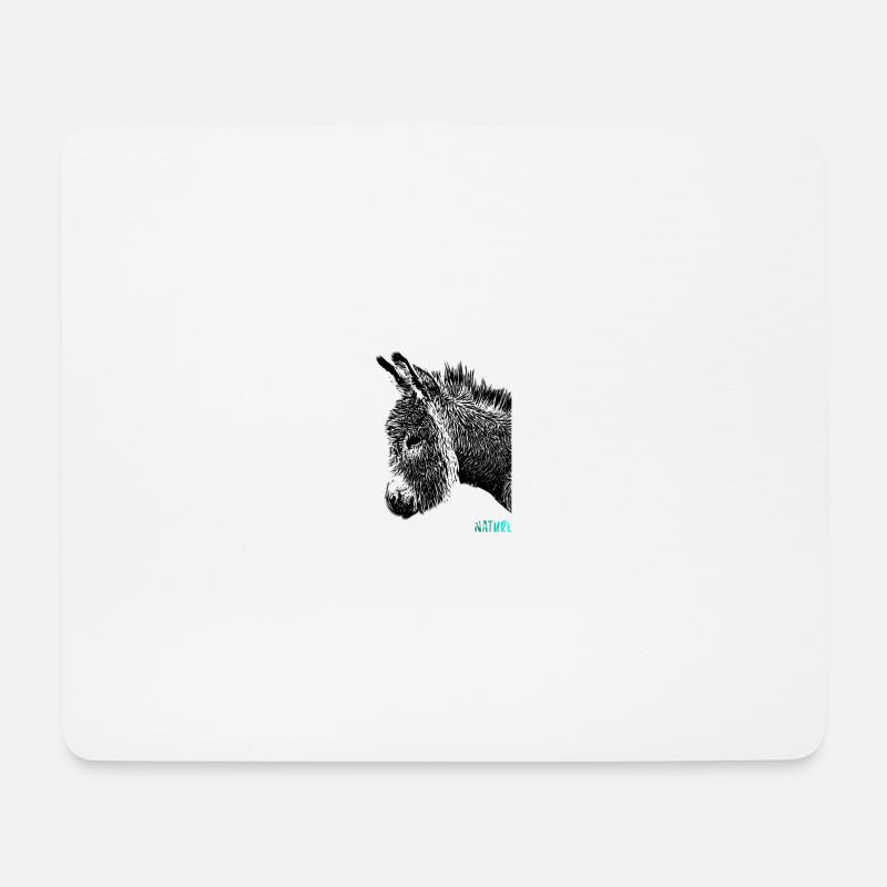 Donkey - Mouse Pad (horizontal) - white