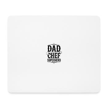 Dad Superhero Dad - Mouse Pad (horizontal) - white - Front