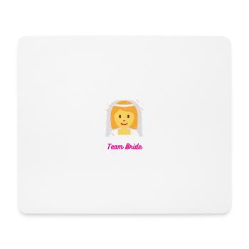 Team Bride - Enterrement de vie de garçon - Tapis de souris (format paysage) - blanc - Devant