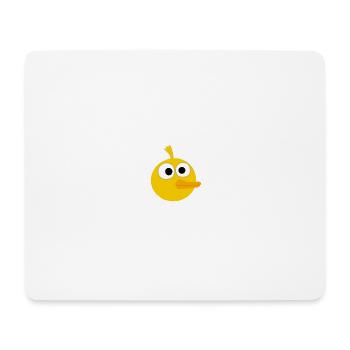 Wo ist meine Mama - Küken Kopf gross - Mousepad (Querformat) - Weiß - Vorne