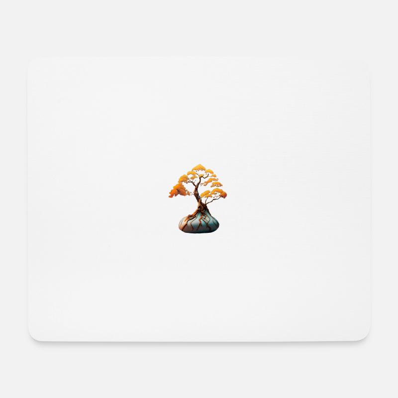 Golden Tree - Mouse Pad (horizontal) - white