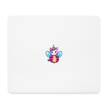 Einhornmarienkäfer - Mousepad (Querformat) - Weiß - Vorne