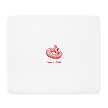 L’été à son meilleur - Tapis de souris (format paysage) - blanc - Devant