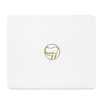 Flag Flag Flags Flags Anti-Fascist - Mouse Pad (horizontal) - white - Front