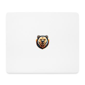 Bear - Mouse Pad (horizontal) - white - Front