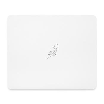 Daddy child - hold hand - Mouse Pad (horizontal) - white - Front