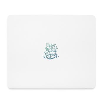 Sommer - Mousepad (Querformat) - Weiß - Vorne