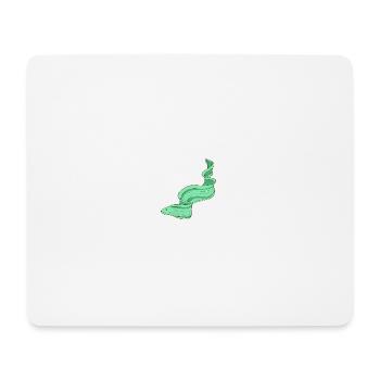 Meerestiere - Mousepad (Querformat) - Weiß - Vorne