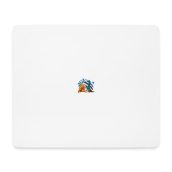 Phénix d'hiver - Tapis de souris (format paysage) - blanc - Devant