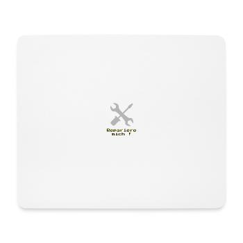 Reparier Mich Pixelwerkzeug - Mousepad (Querformat) - Weiß - Vorne