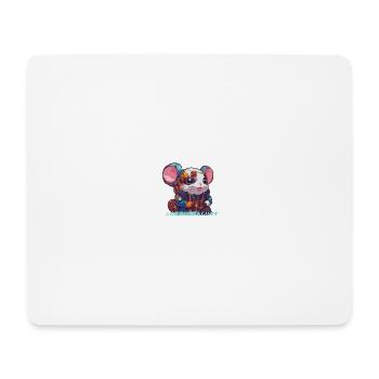 R3D DataHam // Cyberpunk - Tapis de souris (format paysage) - blanc - Devant