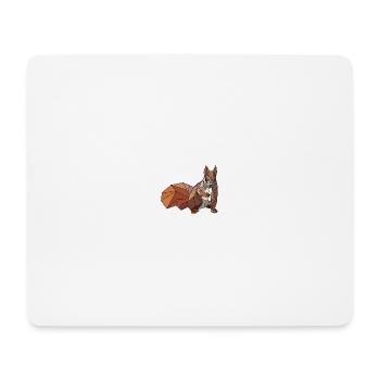 Squirrel blank - Mouse Pad (horizontal) - white - Front