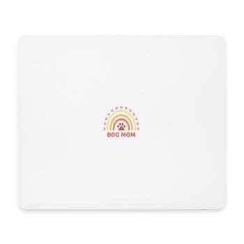 Dog Mom - Mouse Pad (horizontal) - white - Front