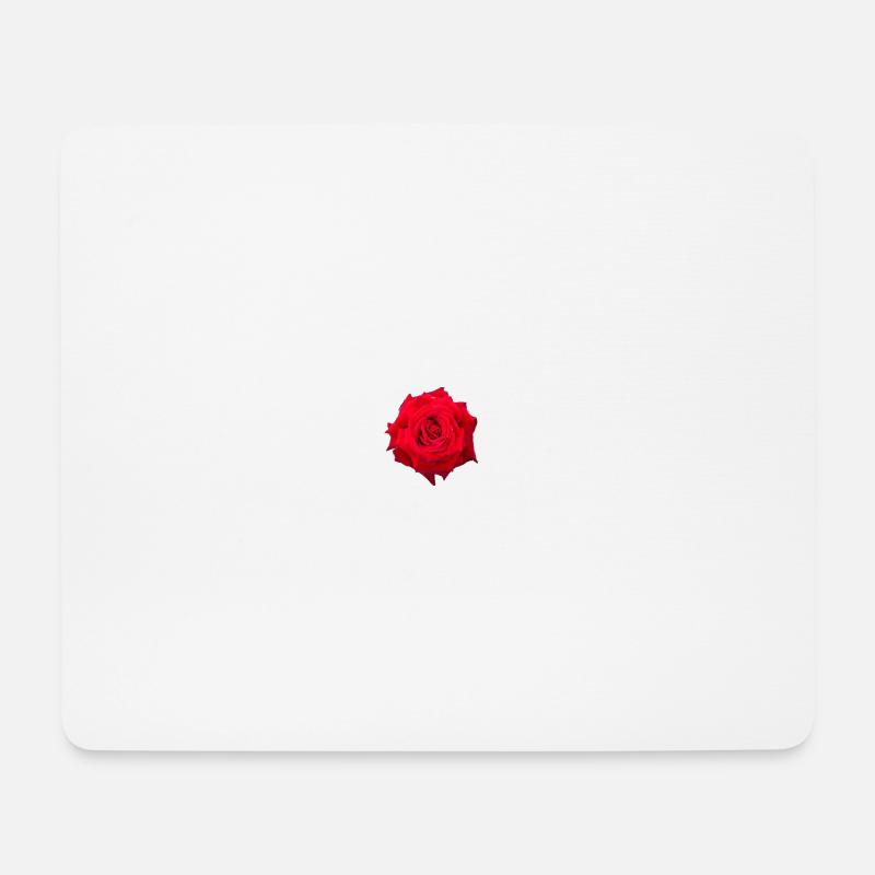 rose - Mouse Pad (horizontal) - white