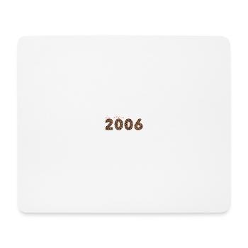 Jahrgang 2006, Geburtstagsgeschenk, Geschenk Frau - Mousepad (Querformat) - Weiß - Vorne