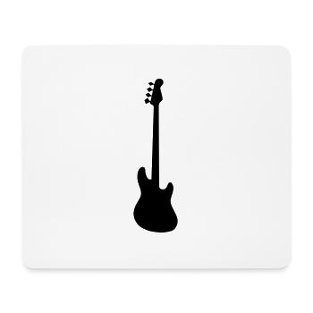 Bass - Tapis de souris (format paysage) - blanc - Devant
