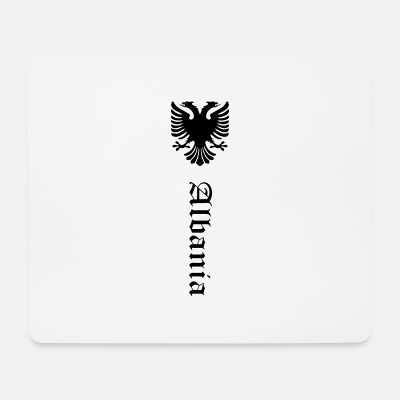 Albania - Mousepad (Querformat) - Weiß