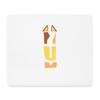 FUNNY BLUE MUM-DAD MOTHERS DAY - Mouse Pad (horizontal) - white - Front
