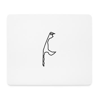 SYLT - île - Tapis de souris (format paysage) - blanc - Devant