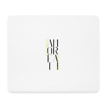 Cupid Fati - Aimez votre destin - Nietzsche - Tapis de souris (format paysage) - blanc - Devant