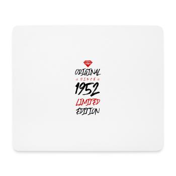 1952 limited edition - Mousepad (Querformat) - Weiß - Vorne