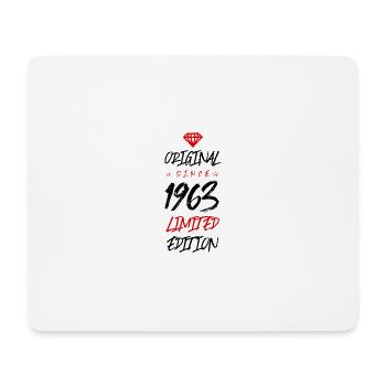 1963 limited edition - Mousepad (Querformat) - Weiß - Vorne