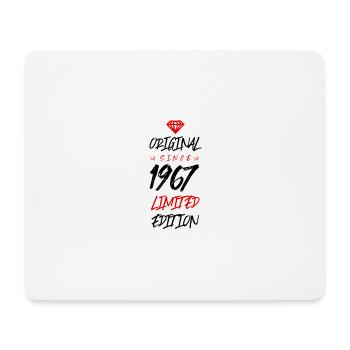 1967 limited edition - Mousepad (Querformat) - Weiß - Vorne