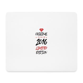 2016 limited edition - Mousepad (Querformat) - Weiß - Vorne