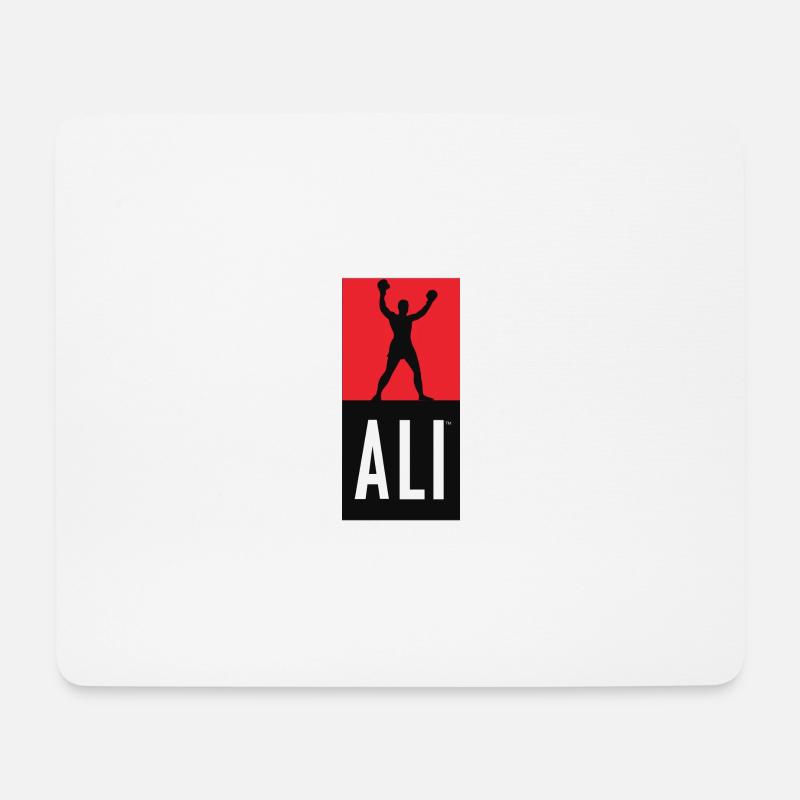 Muhammad Ali - Mousepad (Querformat) - Weiß