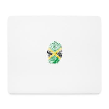 Jamaika ist es in meiner dna - Mousepad (Querformat) - Weiß - Vorne
