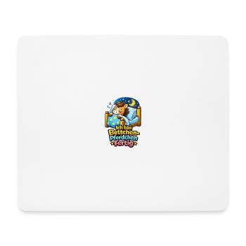 Bettchen Pferdchen Fertig | Bettfertig (md) - Mousepad (Querformat) - Weiß - Vorne