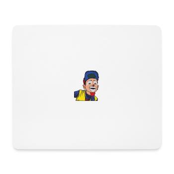 Lustiger Cartoon Clown - Geschenkidee - Mousepad (Querformat) - Weiß - Vorne