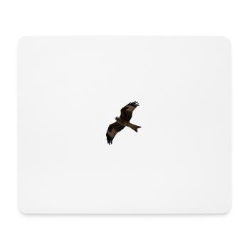 Milan im Flug - Mousepad (Querformat) - Weiß - Vorne